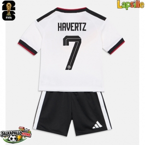 Saksa Kai Havertz #7 Kotipaita Lapsille MM-kisat 2026 Lyhythihainen (+ shortsit)